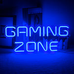 Néon Gaming Zone Bleu
