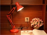 Lampe Industrielle Vintage Rouge