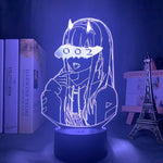 Lampe 3D Waifu Zero Two