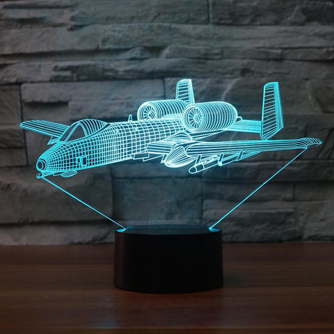 Lampe 3D Avion de reconnaissance