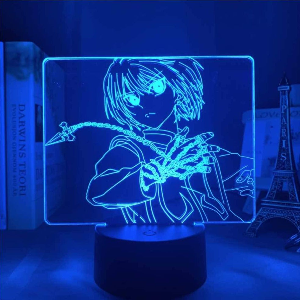 Lampe 3D Hunter x Hunter Kurapika | Lampe Design