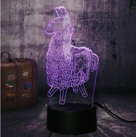Lampe 3D Fornite Lama