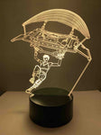 Lampe 3D Fortnite Parachute blanc