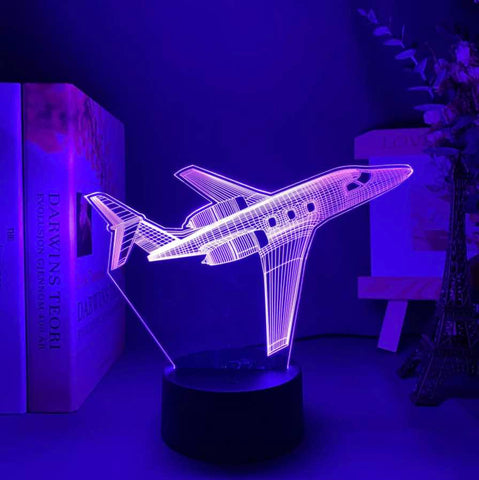 Lampe 3D Avion supersonic