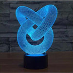 Lampe 3D hologramme futuriste