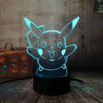Luminaire 3D Pokémon pikachu