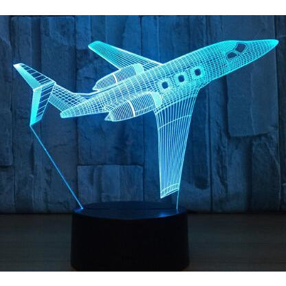 Lampe 3D jet privé 