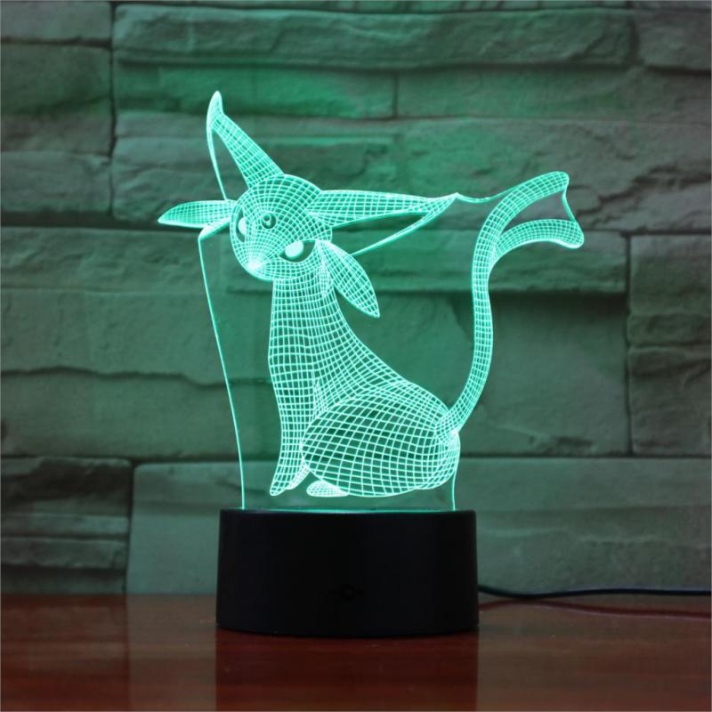 Lampe 3D Pokémon Mentali