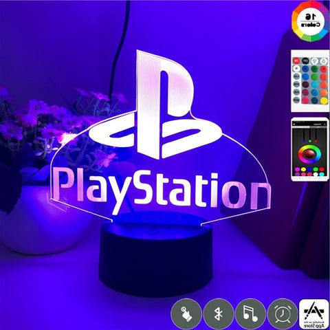 Lampe 3D Logo PS5