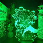 Lampe 3D My Hero Academia Himiko Toga vert