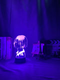 Lampe 3D Haikyu Kozume Kenma violet 