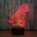 Lampe 3D <br> Labrador