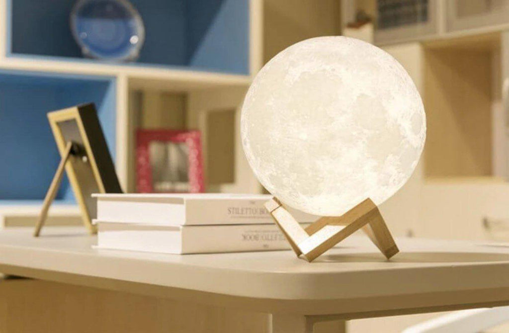 Découvrez la lampe 3D lune exclusive !