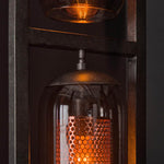 lampe design Industrielle Salon Verre Fumé