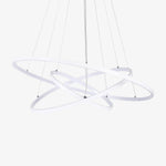 Lustre Design Anneaux Suspendus à LED Deco détails