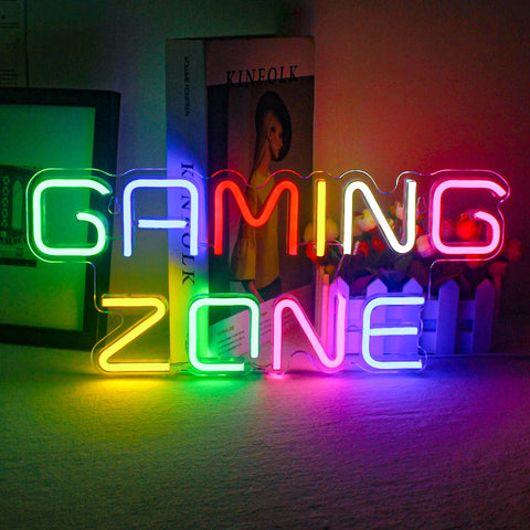 Lampe Néon Gaming Zone
