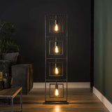 Lampadaire Industriel Design 4 Lampes