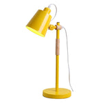 Lampe de Bureau Industrielle Vintage Design Jaune
