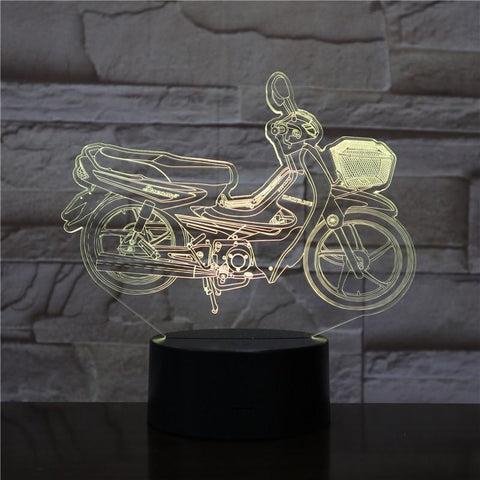 Lampe 3D Scooter Vespa