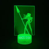 Neon Genesis Evangelion lampe 3D 