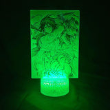 Lampe 3D Attaque des Titans Mikasa Ackerman Combat vert