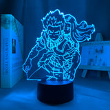 Lampe 3D <br> My Hero Academia Izuku Midoriya Furieux
