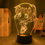 Lampe manga 3D Attaque des Titans Sasha Braus Chibi