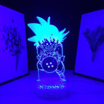 Lampe 3D Manga Songoku Boule de Cristale