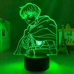 Lampe Manga 3D Attaque des Titans 4 Armin Arlert