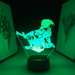Lampe 3D League of Legends Yasuo gaming
