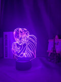 Lampe 3D Lucy Nyu illusion