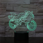 Lampe 3D Moto de Sport