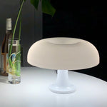 Lampe de chevet italien 70's blanc