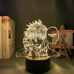 Lampe 3D Satoru Gojo Jutsu blanc