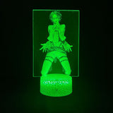 Lampe 3D Attaque des Titans Hange Zoe haute définition 