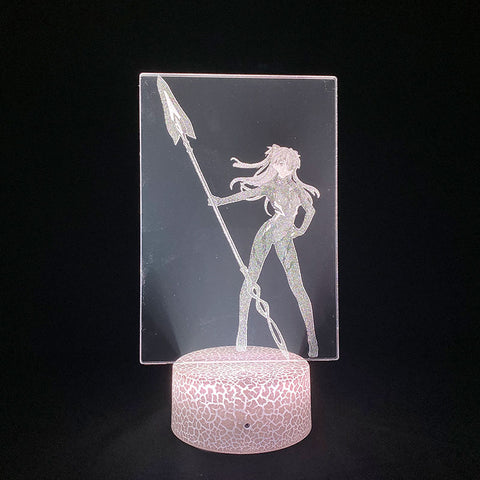 Lampe 3D Asuka Langley Soryu
