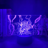 Lampe 3D Demon Salyer Zenitsu Agatsuma