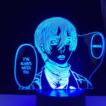 Lampe Manga 3D Attaque des Titans Eren
