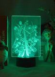 Lampe 3D Attaque des Titans HD vert