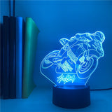 Lampe 3D Moto GP