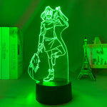 Lampe 3D Jujutsu Kaisen Zenin Maki