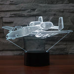 Lampe 3D Avion de reconnaissance réaliste
