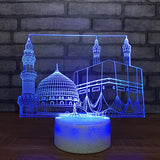 Lampe 3D La Mecque ramadan