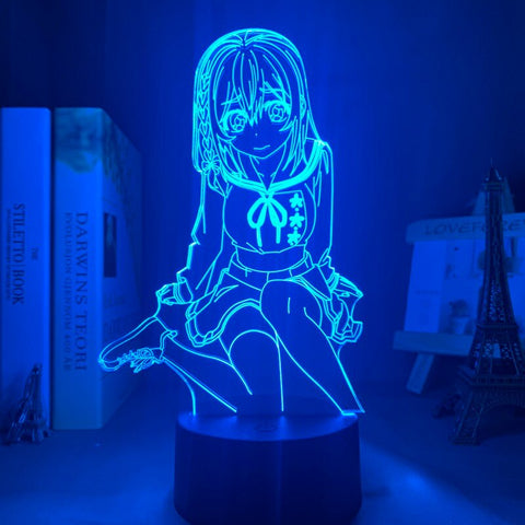 Lampe 3D Waifu Shoko Makinohara