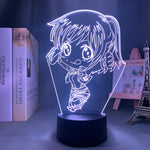 Lampe manga 3D Attaque des Titans Sasha Braus Chibi