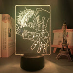 Lampe 3D Satoru Gojo Énergie Maudite