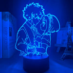 Lampe 3D My Hero Academia Bakugo et Himiko lampe design