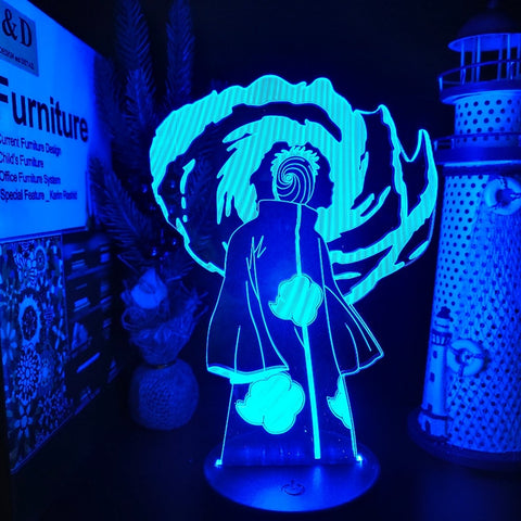Lampe 3D Naruto Obito