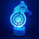 Lampe 3D The Avengers Captain America