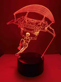Lampe 3D Fortnite Parachute rouge